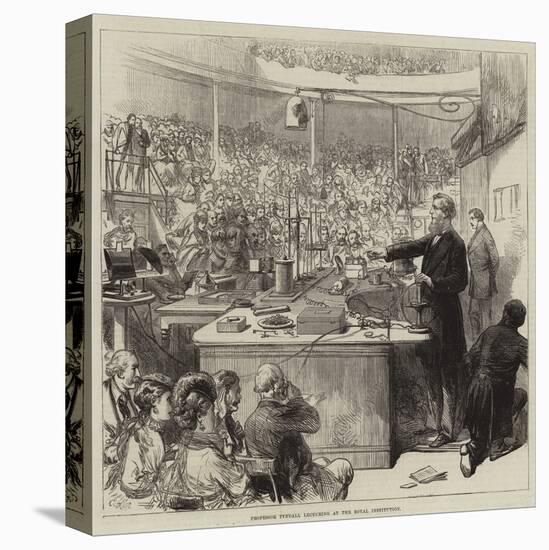 Professor Tyndall Lecturing at the Royal Institution-null-Premier Image Canvas