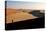 Profile of a Hiker on the Sand Dune Shaped by the Wind, Sossusvlei, Namib Naukluft National Park-Roberto Moiola-Premier Image Canvas