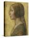 Profile of a Young Fiancee-Leonardo da Vinci-Premier Image Canvas