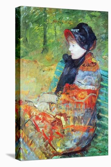 Profile of Lydia-Mary Cassatt-Stretched Canvas