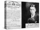 Prohibition Agent Id Card of Eliot Ness (1903-57) Dated 20th May, 1927 (Litho)-American-Premier Image Canvas