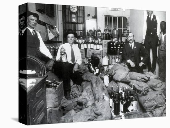 Prohibition, Texas Bootlegger Booty, 1920s-Science Source-Premier Image Canvas