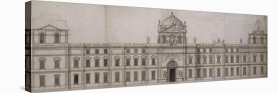 Projet pour la façade orientale du Louvre-Charles Le Brun-Premier Image Canvas