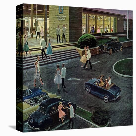 "Prom Dates in Parking Lot," May 19, 1962-Ben Kimberly Prins-Premier Image Canvas