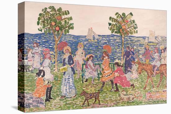 Promenade, 1914/15-Maurice Brazil Prendergast-Premier Image Canvas