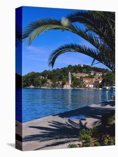 Promenade and Harbour, Cavtat, Croatia, Europe-Nelly Boyd-Premier Image Canvas