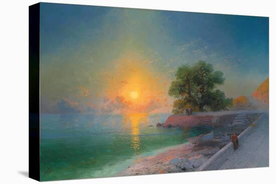 Promenade at Sunset, 1869-Ivan Konstantinovich Aivazovsky-Premier Image Canvas