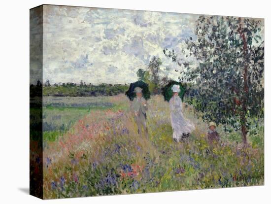 Promenade Near Argenteuil, 1873-Claude Monet-Premier Image Canvas