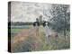 Promenade Pres D'Argenteuil-Claude Monet-Premier Image Canvas