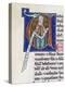 Prophet Hosea with scroll, Bible-French-Premier Image Canvas