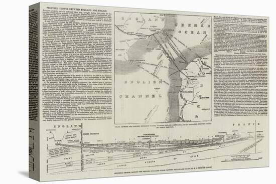 Proposed Tunnel Between England and France-null-Premier Image Canvas