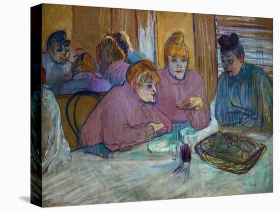 Prostitutes Around a Dinner Table, 1893-Henri de Toulouse-Lautrec-Premier Image Canvas