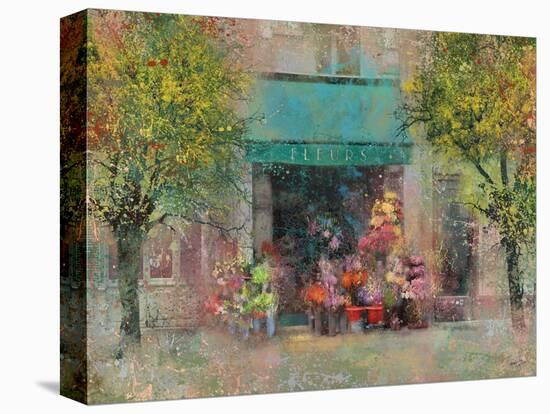 Provence Flower Shop-Eric Yang-Stretched Canvas