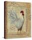 Provence Rooster-Grace Pullen-Stretched Canvas