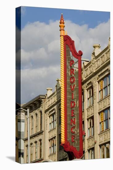 Providence Performing Arts Center marquee sign, Providence, Rhode Island-null-Premier Image Canvas