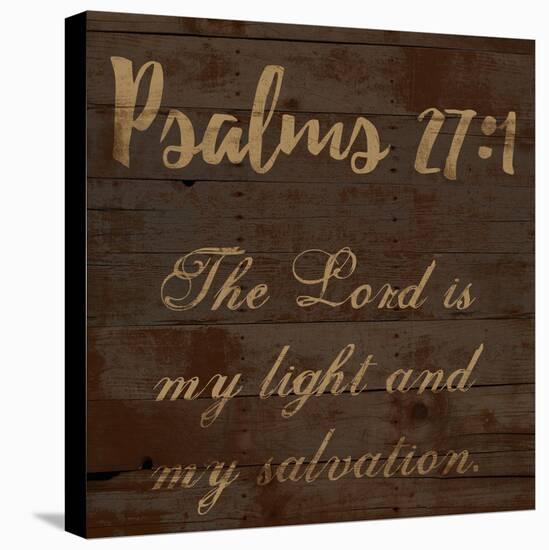 Psalms 27-1-Sheldon Lewis-Stretched Canvas