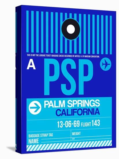 PSP Palm Springs Luggage Tag II-NaxArt-Stretched Canvas