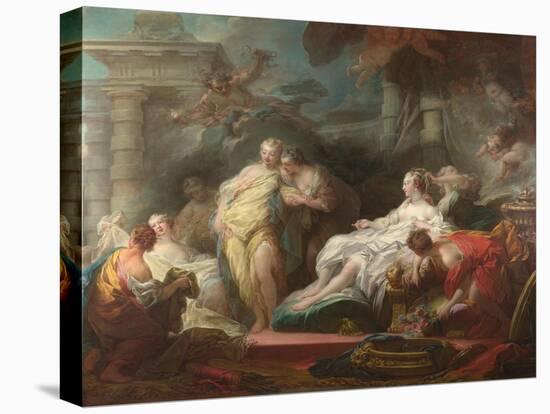 Psyche Showing Her Sisters Her Gifts from Cupid, 1753-Jean-Honoré Fragonard-Premier Image Canvas