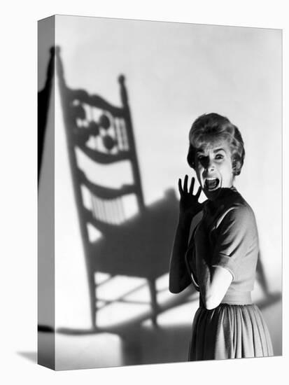PSYCHO, 1960 directed by ALFRED HITCHCOCK Janet Leigh (b/w photo)-null-Stretched Canvas