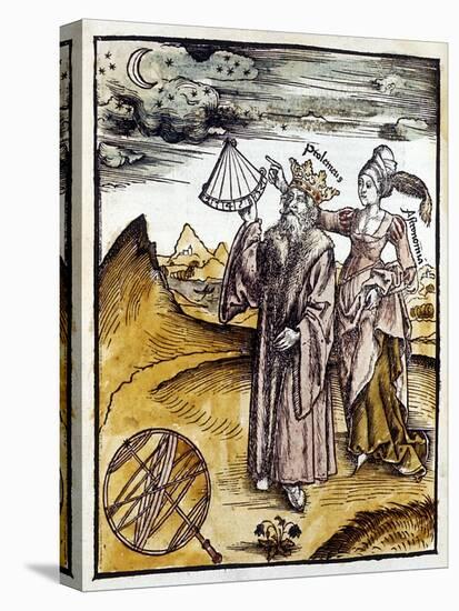 Ptolemy, Alexandrian Greek Astronomer and Geographer, 1508-null-Premier Image Canvas