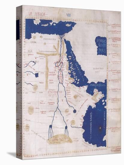 Ptolemy's Map of the Nile, 2nd Century-Science Source-Premier Image Canvas
