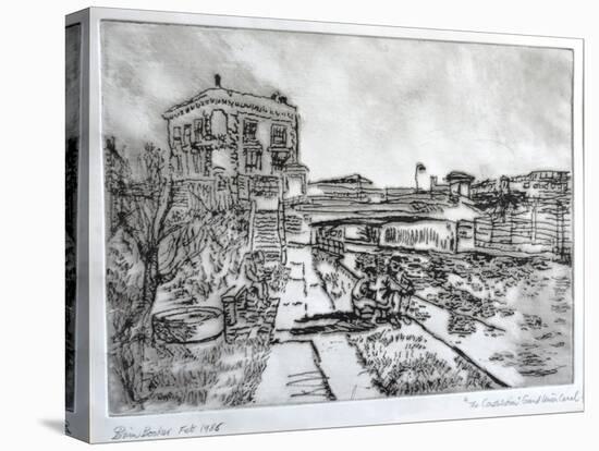 Pub by the Towpath, Camden-Brenda Brin Booker-Premier Image Canvas