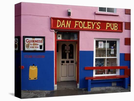 Pub Near Dingle, County Kerry, Munster, Eire (Republic of Ireland)-Hans Peter Merten-Premier Image Canvas