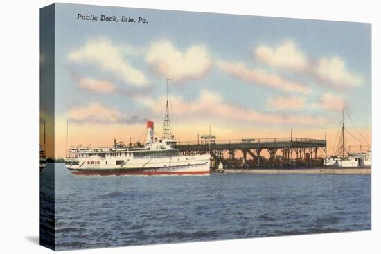 Public Dock, Erie, Pittsburgh, Pennsylvania-null-Stretched Canvas