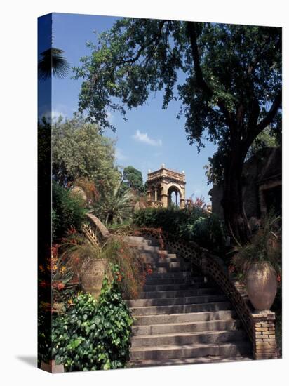 Public Garden of Taormina, Sicily, Italy-Connie Ricca-Premier Image Canvas