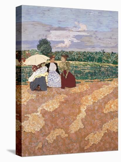 Public Gardens, Conversation-Edouard Vuillard-Premier Image Canvas