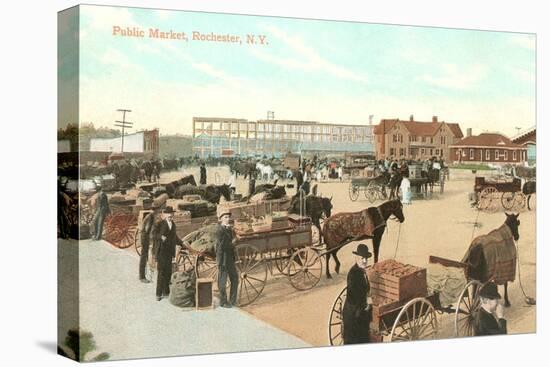 Public Market, Rochester, New York-null-Stretched Canvas