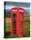 Public Phone Box, Ellishadder, Near Staffin, Trotternish Peninsula, Isle of Skye, Scotland-David Wall-Premier Image Canvas