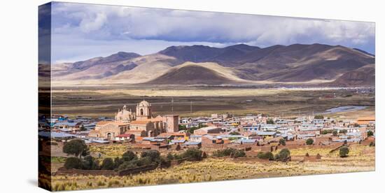 Pucara Seen from Pukara Inca Ruins, Puno Region, Peru, South America-Matthew Williams-Ellis-Premier Image Canvas