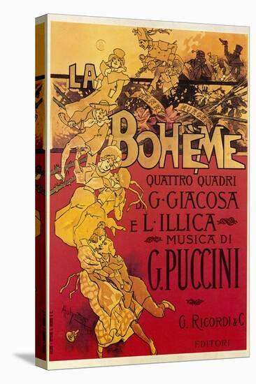 Puccini, La Boheme-Adolfo Hohenstein-Premier Image Canvas