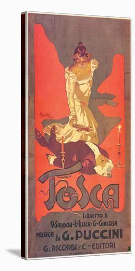 Puccini, Tosca-Adolfo Hohenstein-Stretched Canvas