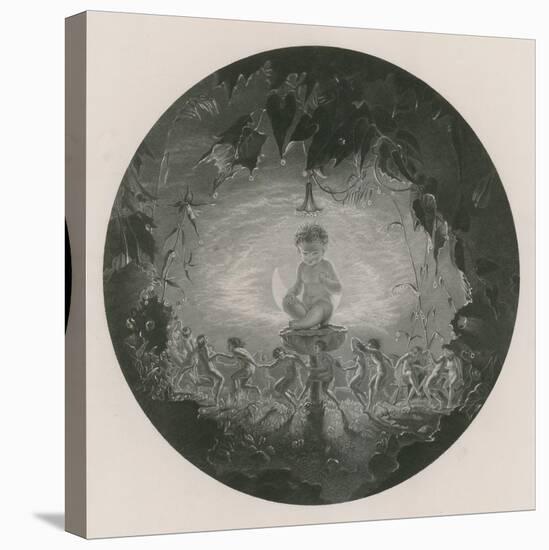 Puck and the Fairies, Mid Summer Night's Dream-Richard Dadd-Premier Image Canvas