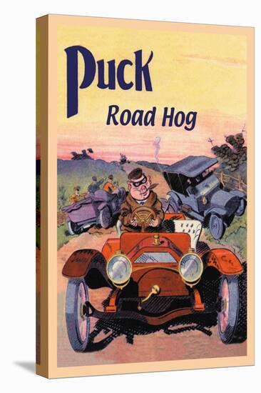 Puck, Road Hog-E. Baker-Stretched Canvas