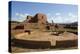 Pueblo Mission in Background), Kiva in Foreground, Pecos National Historic Park, New Mexico, U.S.A.-Richard Maschmeyer-Premier Image Canvas