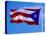 Puerto Rican Flag, San Juan, Puerto Rico-John Elk III-Premier Image Canvas