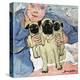 Pug Pups with their Mother-Brenda Brin Booker-Premier Image Canvas