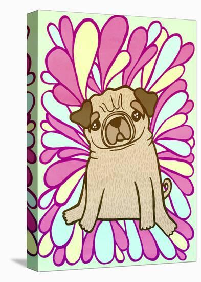 Pug-My Zoetrope-Stretched Canvas