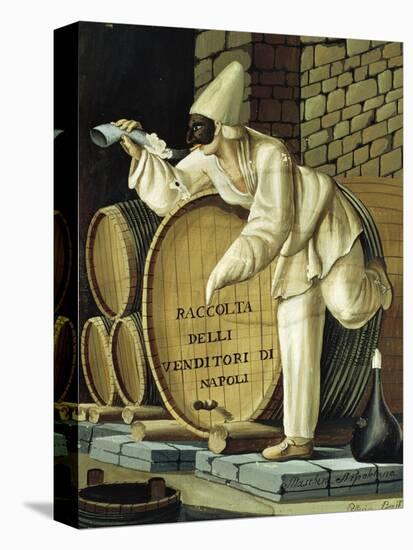 Pulcinella from Traditional Neapolitan Small Business-null-Premier Image Canvas