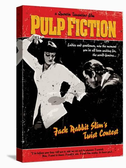 Pulp Fiction (Twist Contest)-null-Stretched Canvas