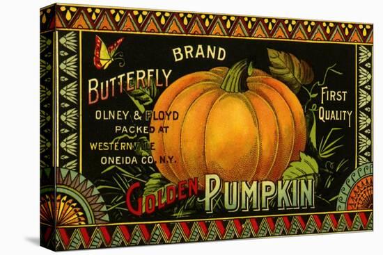 Pumpkin Label-null-Premier Image Canvas