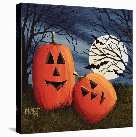 Pumpkin Love Pillow-Debbi Wetzel-Premier Image Canvas