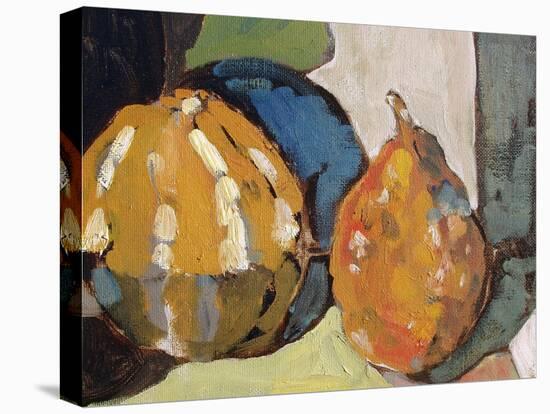 Pumpkin Still Life II-Erin McGee Ferrell-Stretched Canvas