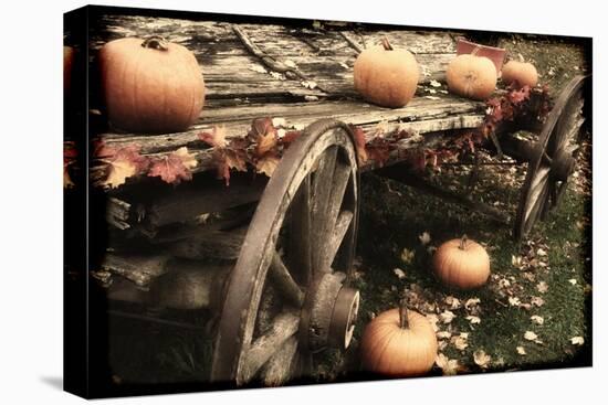 Pumpkin Wagon-Mindy Sommers-Premier Image Canvas