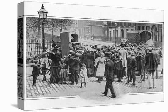 Punch and Judy show, London, c1903 (1903)-Unknown-Premier Image Canvas