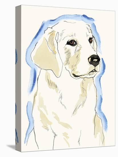 Puppy Profile-Kristine Hegre-Stretched Canvas