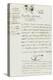 Purchase Deed by Joseph Bonaparte of Milelli Domains-null-Premier Image Canvas